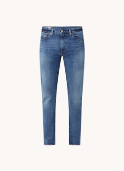 Levi's  slim fit jeans in lyocellblend met medium wassing
