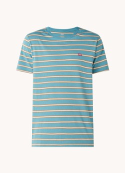 Levi's T-shirt met streepprint