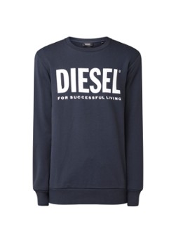 Diesel S-Gir-Division sweater met logoprint