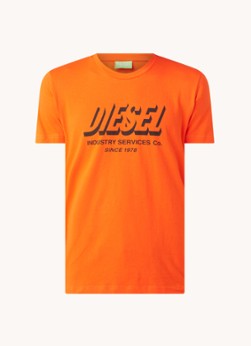 Diesel T-Diegos T-shirt met logoprint