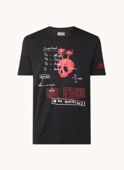 Diesel T-Just-B T-shirt met print