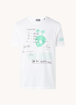 Diesel T-Just T-shirt met frontprint