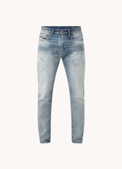 Diesel D-Strukt slim fit jeans met ripped details