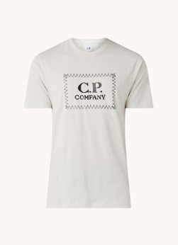 C-P- Company T-shirt met frontprint