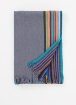 Paul Smith Fijngebreide sjaal van wol  x  cm