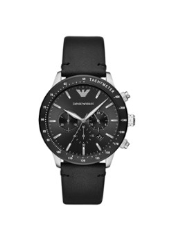 Emporio Armani AR11243 Mario Leren horloge 43mm-Zwart online kopen