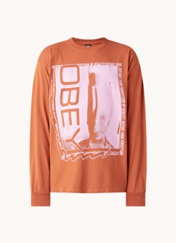 Obey This Is Not The End longsleeve met front- en backprint