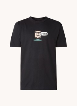 Obey Baghead T-shirt met print