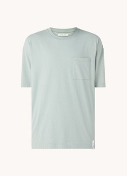 SAMSØE SAMSØE Ratan T-shirt met borstzak