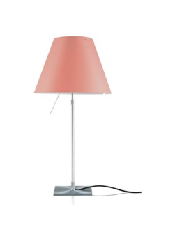 Luceplan Costanza tafellamp telescopisch met dimmer aluminium