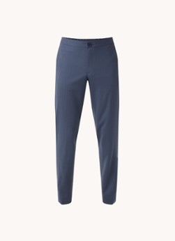 Sandro Straight fit pantalon in wolblend met stretch