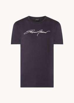 Emporio Armani t-shirt met logoborduring