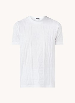 Emporio Armani T-shirt met ingebreide logoprint