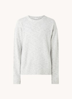 Filippa K Cole fijngebreide pullover in wolblend met gemêleerd dessin