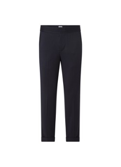 Filippa K Terry tapered fit cropped pantalon in wolblend