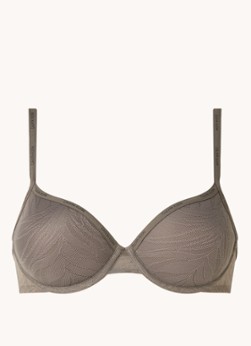 CALVIN KLEIN UNDERWEAR voorgevormde beugelbh taupe
