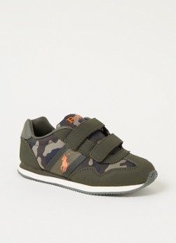 POLO Ralph Lauren Kelland EZ sneakers met camouflageprint kaki