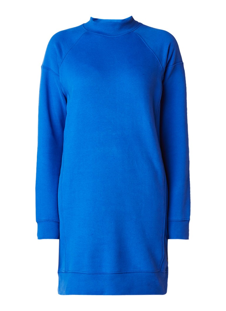 America Today Dore loose fit sweaterjurk kobaltblauw