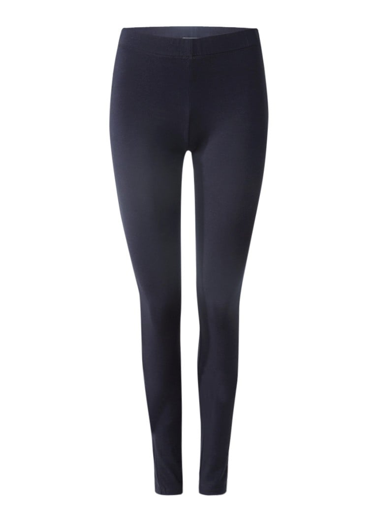 Moscow Basic legging van stretchkatoen grijs