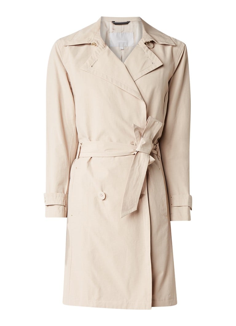 InWear Zelma trenchcoat met ceintuur blauw