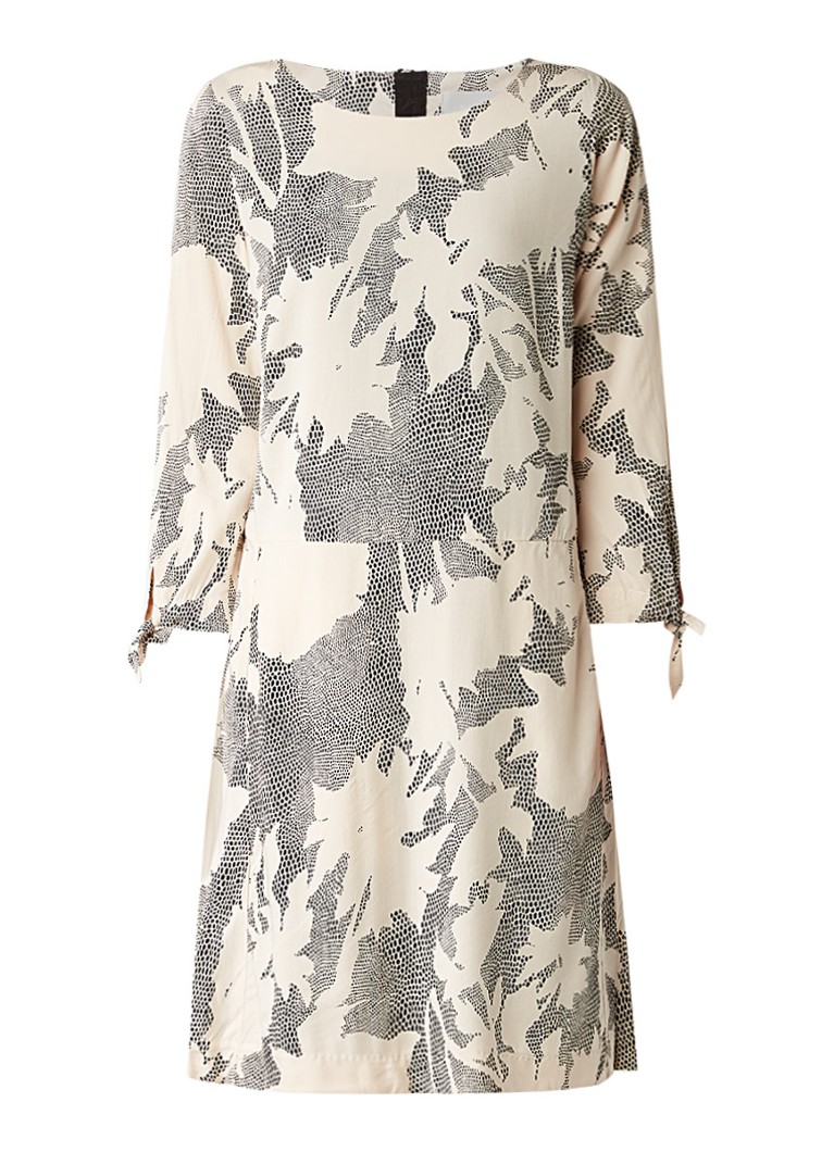 InWear Blume tuniekjurk met bloemenprint beige