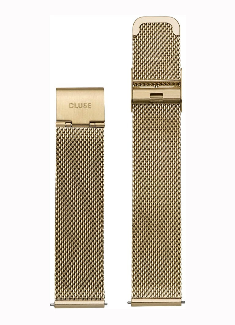 CLUSE Minuit Mesh horlogeband  van roestvrijstaal CS1401101029 online kopen