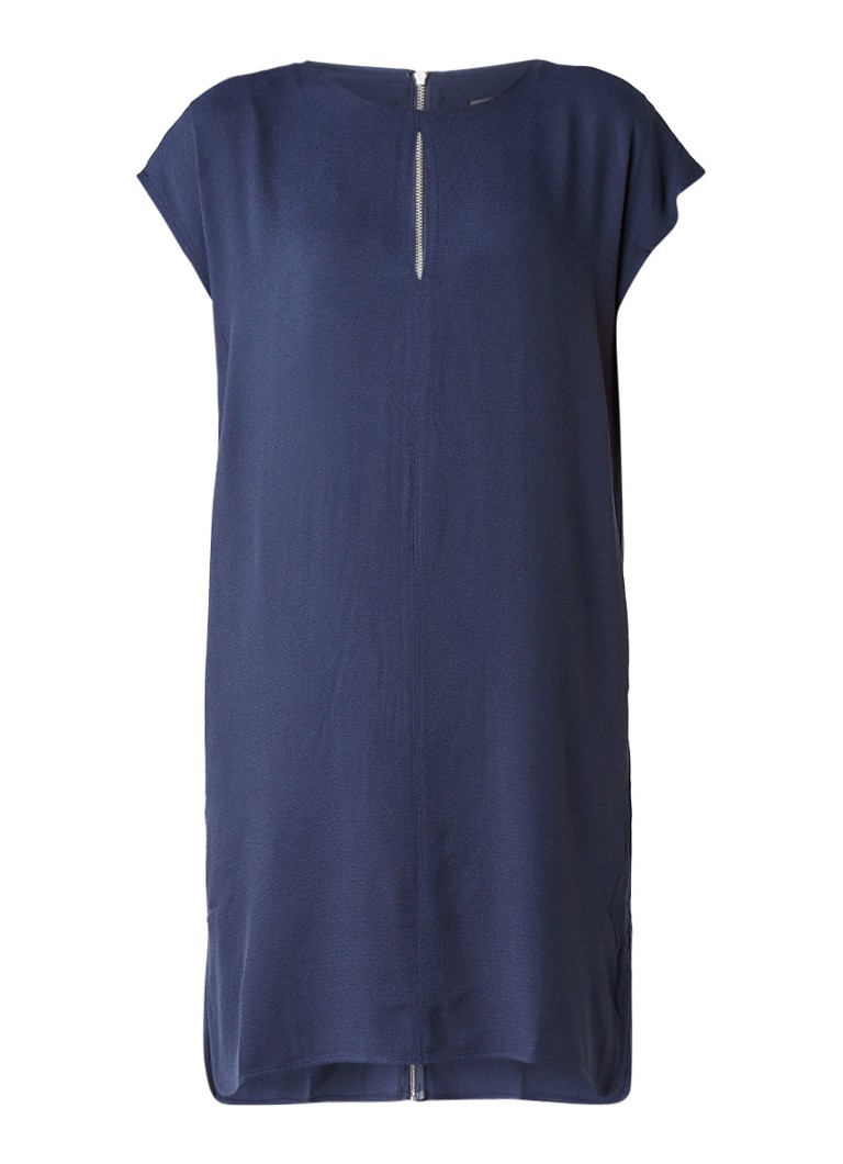 Storm & Marie Soho tuniekjurk met keyhole donkerblauw