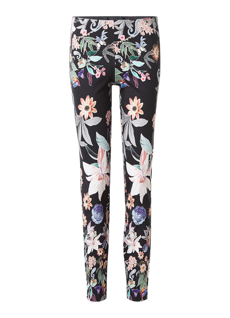 Claudia StrÃ¤ter Alisa pantalon met bloemendessin roze