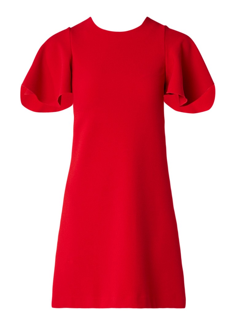 Maje Rastel mini-jruk van crêpe rood