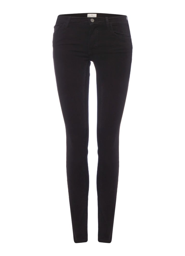 French Connection Rebound mid rise skinny jeans met stretch grijs