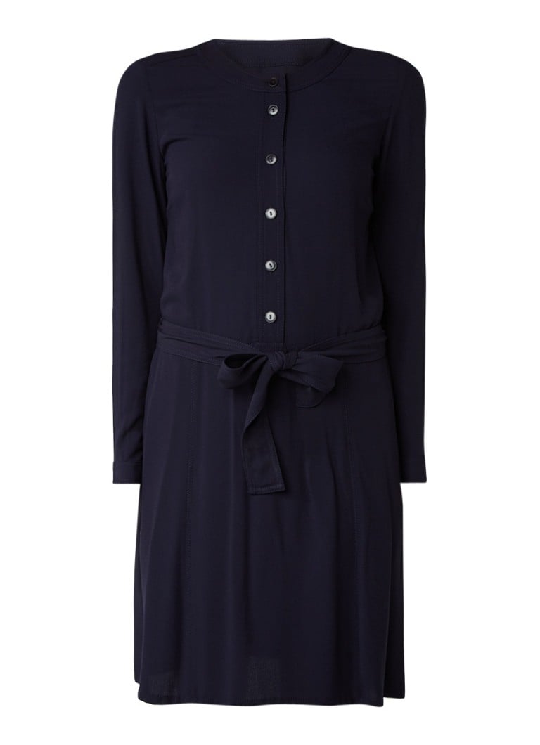 Marc O'Polo Blousejurk van jersey donkerblauw