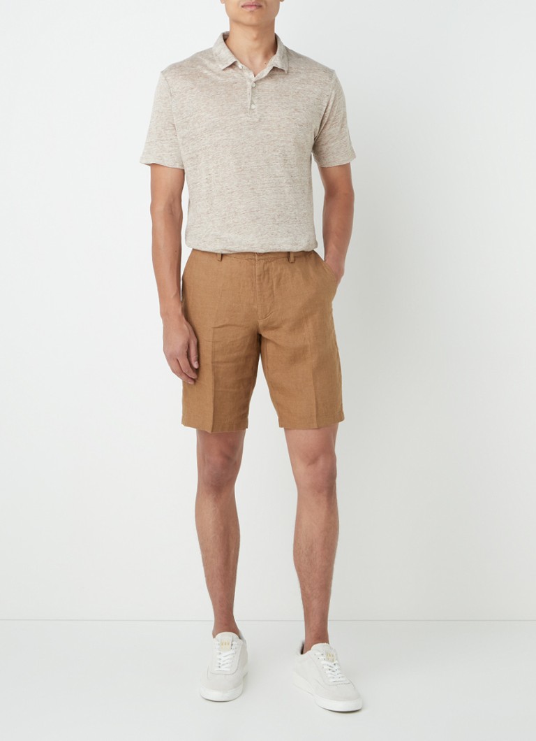 MANGO Carp korte broek van linnen
