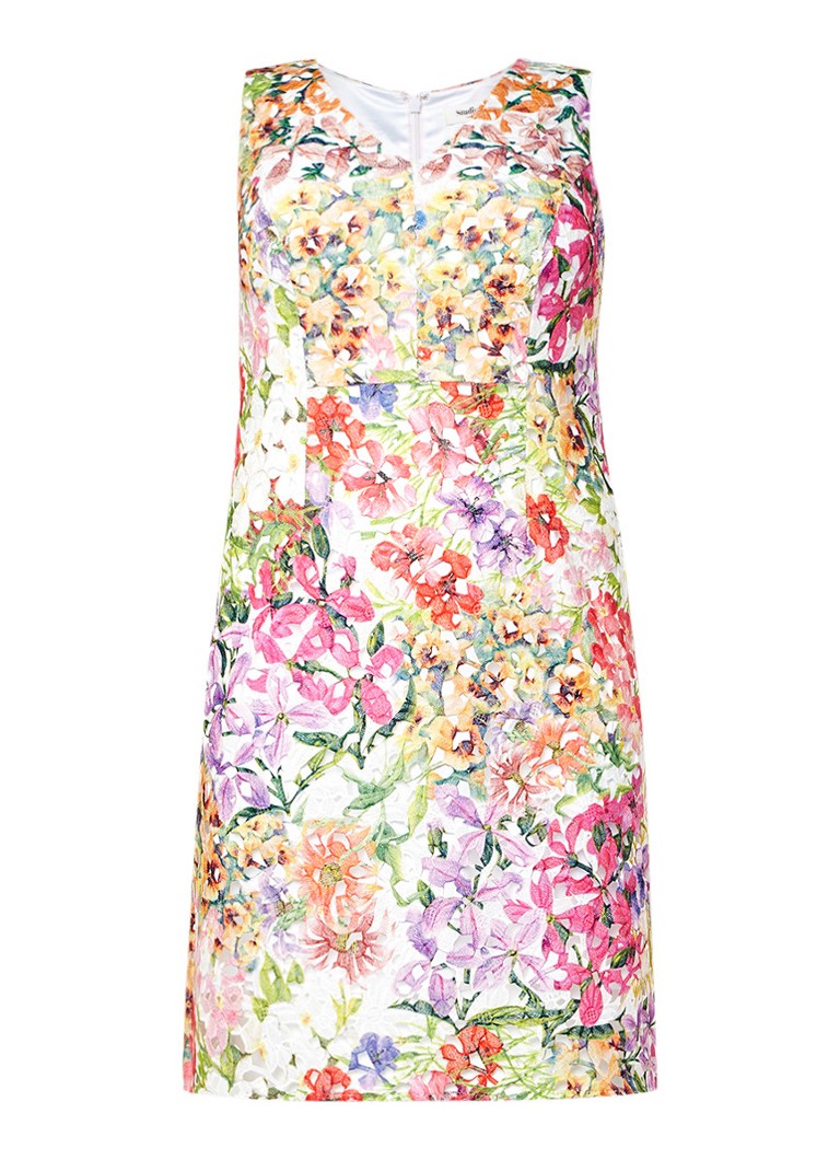 Studio 8 Frieda jurk met bloemendessin multicolor