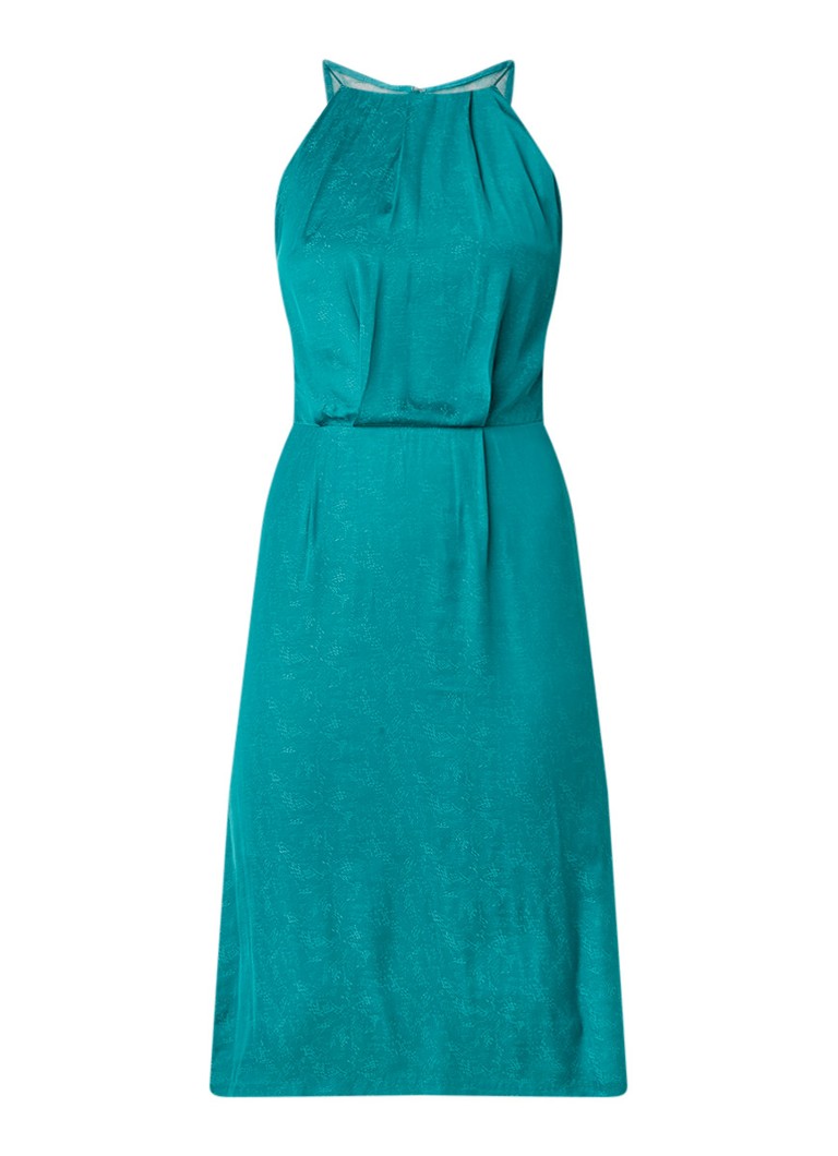 SamsÃ¸e & SamsÃ¸e Willow cami jurk met rugdecolletÃ© en kant groen