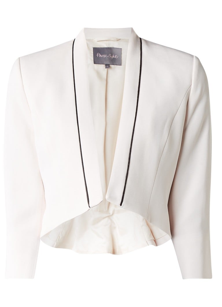 Phase Eight Maeve korte blazer wit