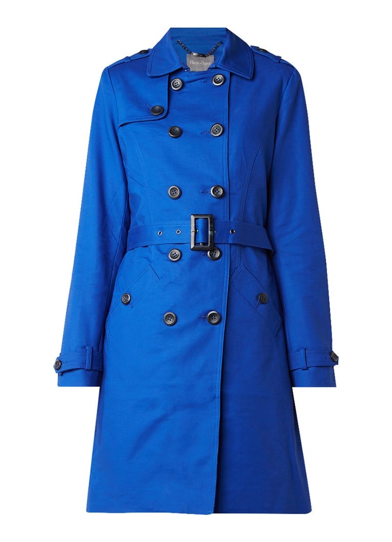 Phase Eight Tabatha trenchcoat met ceintuur wit