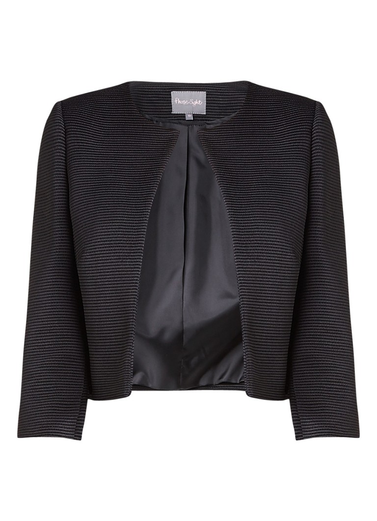 Phase Eight Claudette blazer met structuur wit