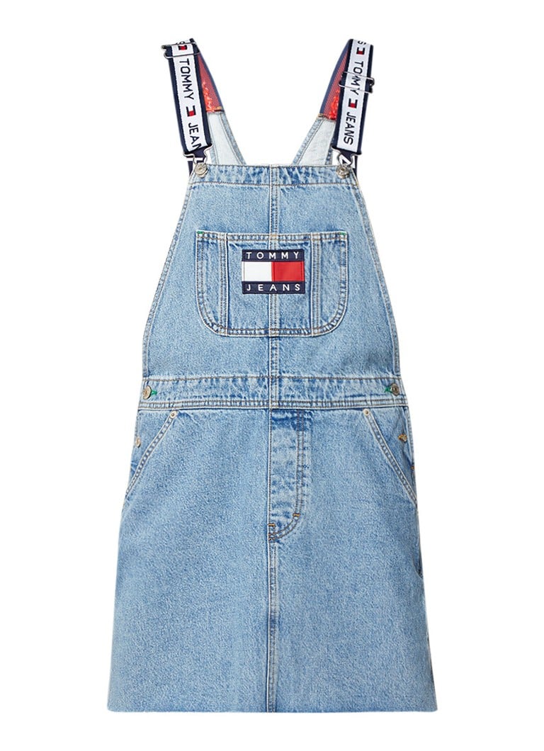 Tommy Hilfiger Denim overgooier met merkembleem indigo