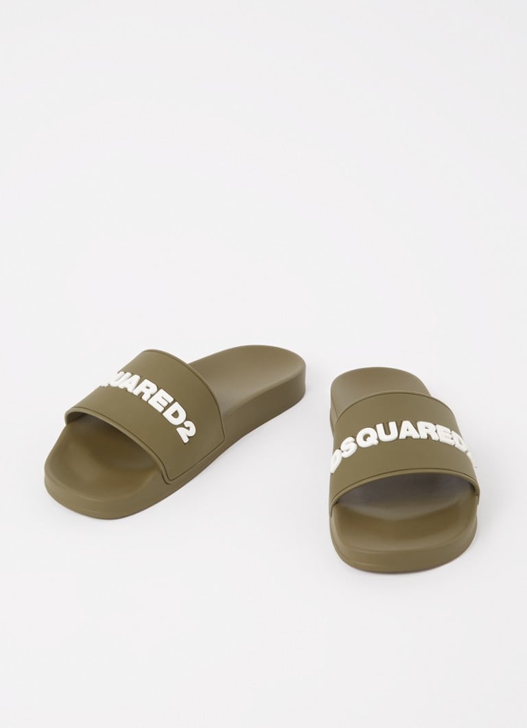 Dsquared2 Slipper met 3D logo