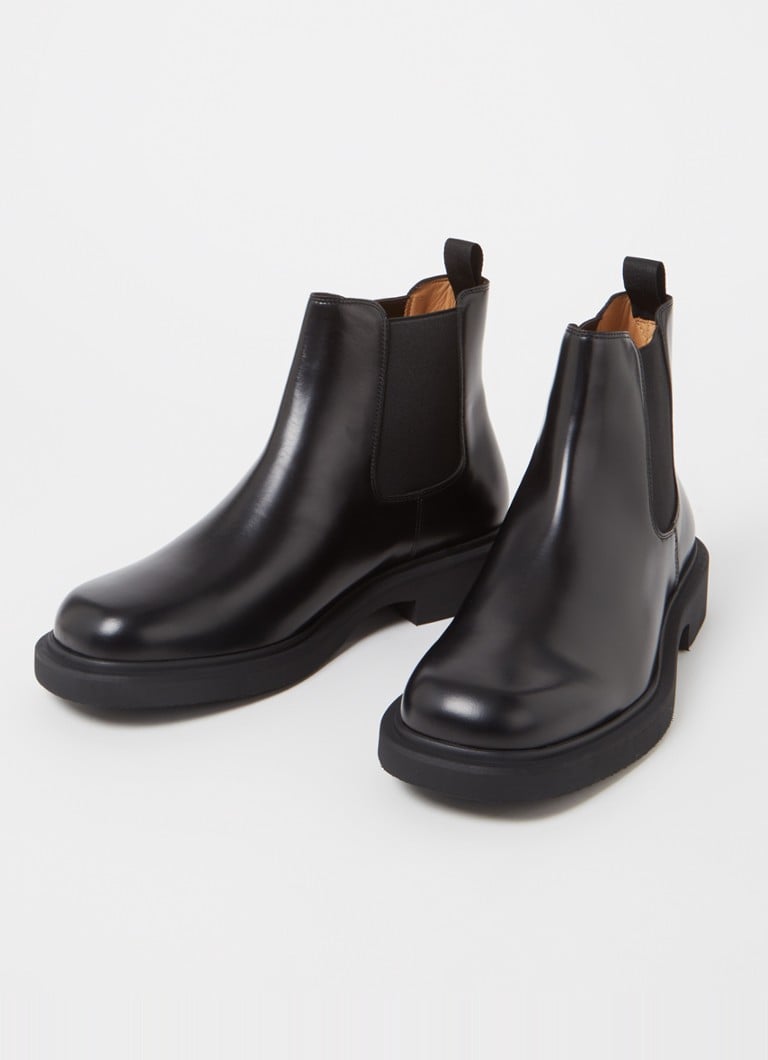 sandro Chelsea boot van leer