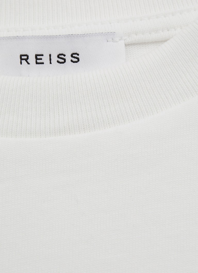 Cassis Rib Tee in White