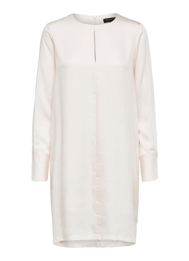 Selected Femme Gold Tunni loose fit tuniekjurk lichtroze