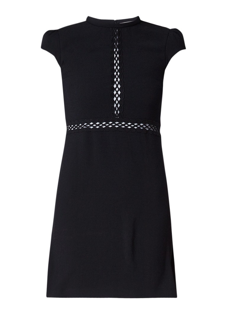 BA&SH Orth jurk met cut-out details zwart