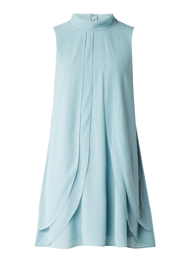 Reiss Cohen tuniekjurk met overlay mint