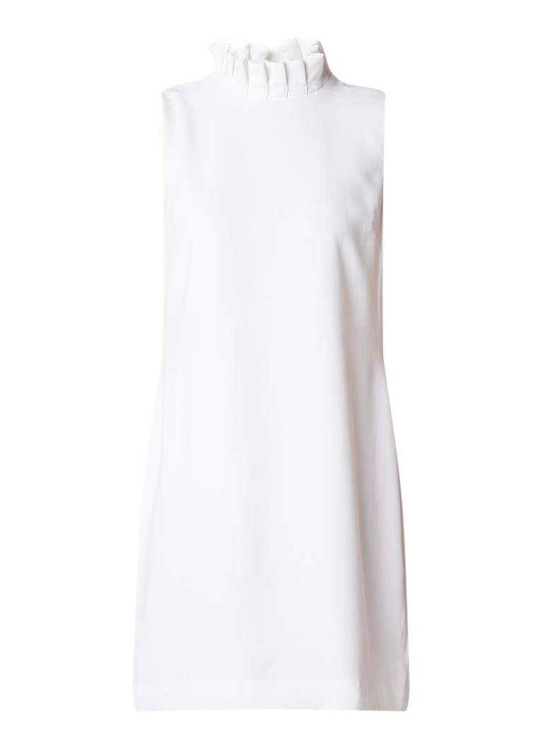Ted Baker Miyah midi-jurk van crêpe met ruches wit