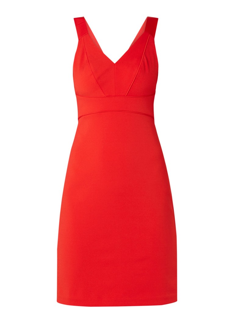 Ted Baker Trixxie kokerjurk met gespdetail rood