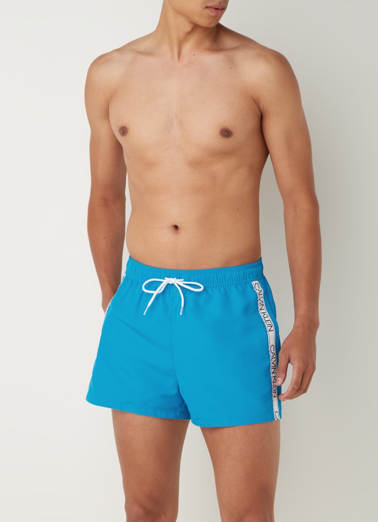 Calvin Klein Zwemshorts met logoband en steekzakken