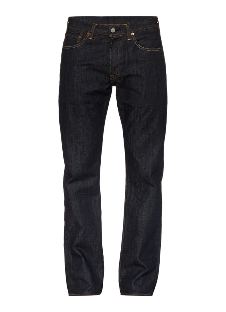 Levi's 501 straight fit jeans Marlon donkerblauw