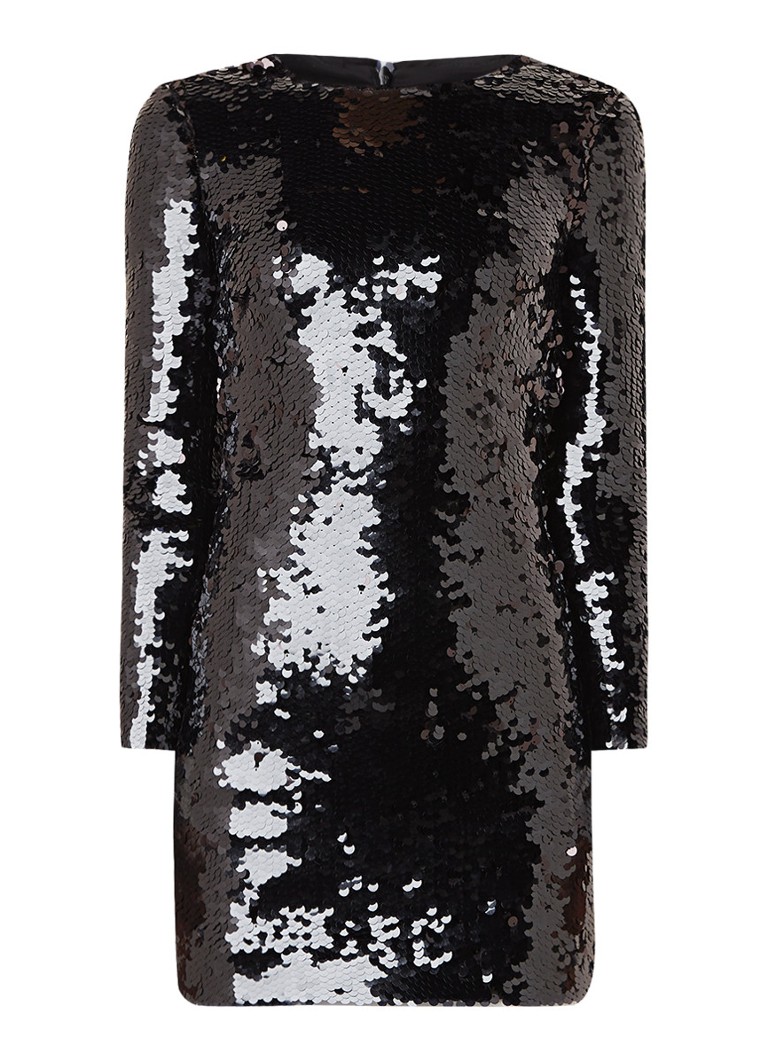Karen Millen Mini-jurk met pailletten zwart