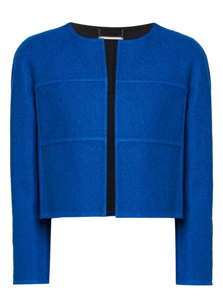 Diane von Furstenberg Sadira reversible blazer van wol multicolor